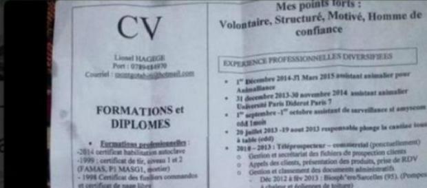 Lionel Hagege, la storia del suo cv sotto la metro Lionel Hagege, la storia del suo cv sotto la metro