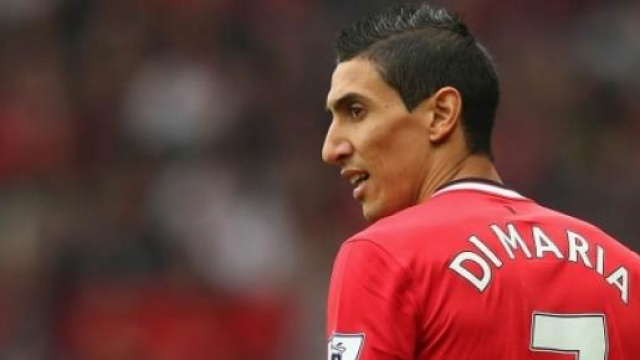 Di Maria con la maglia dello United