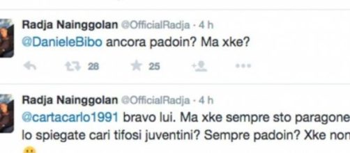 Juventus-Roma e Nainggolan: veleni su Twitter