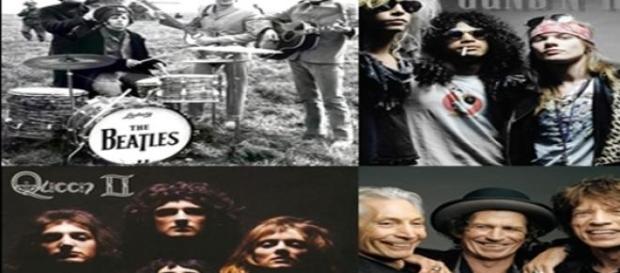 Grandes bandas de rock de todos los tiempos Grandes bandas de rock de todos los tiempos