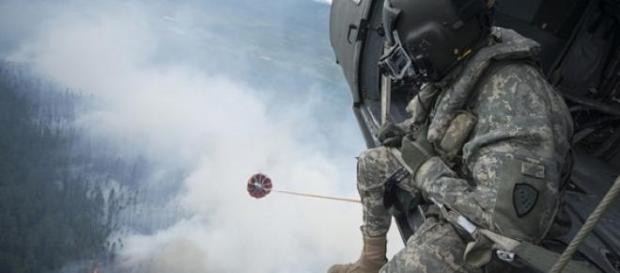 Incendio forestal en Alaska / Fort Wainwright PAO Incendio forestal en Alaska / Fort Wainwright PAO