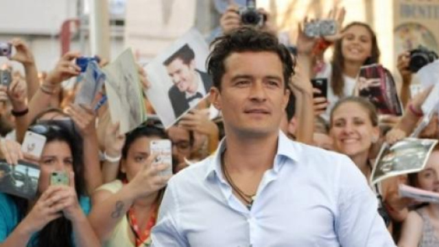 Il divo hollywoodiano Orlando Bloom