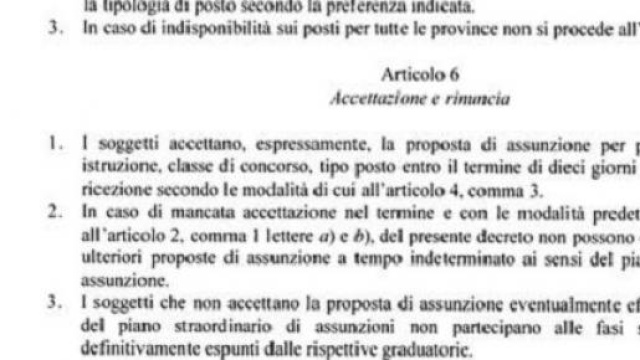 Immissioni in ruolo 2015/16