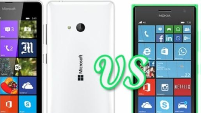 Microsoft Lumia 540 vs Nokia Lumia 735