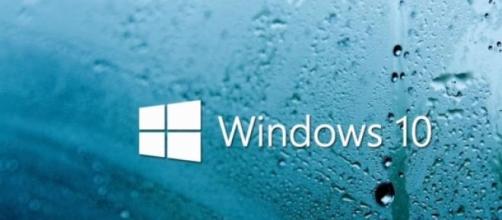 Logo de lluvia Windows 10