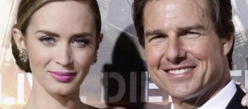 Insieme sul red carpet Emily Blunt e Tom Cruise