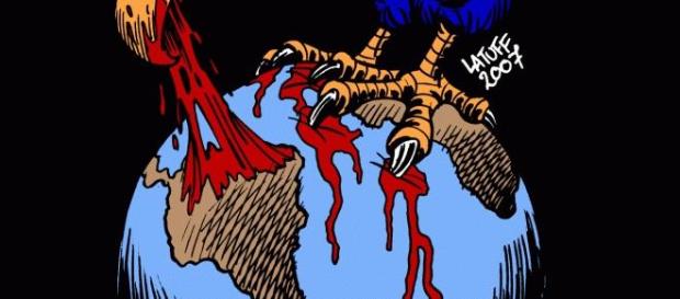 El águila: símbolo de la dominación imperialista El águila: símbolo de la dominación imperialista