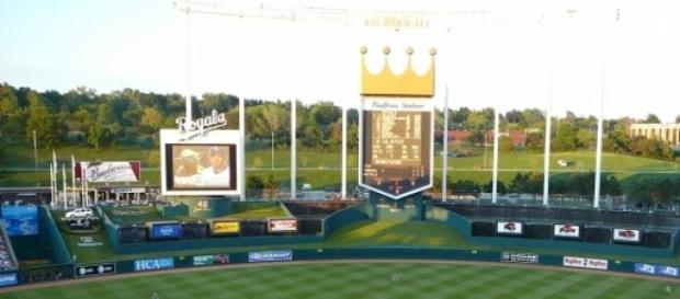 Gorgeous picture of the Kansas City Royals field. Gorgeous picture of the Kansas City Royals field.
