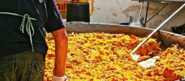 Una buena paella para más de una persona Una buena paella para más de una persona