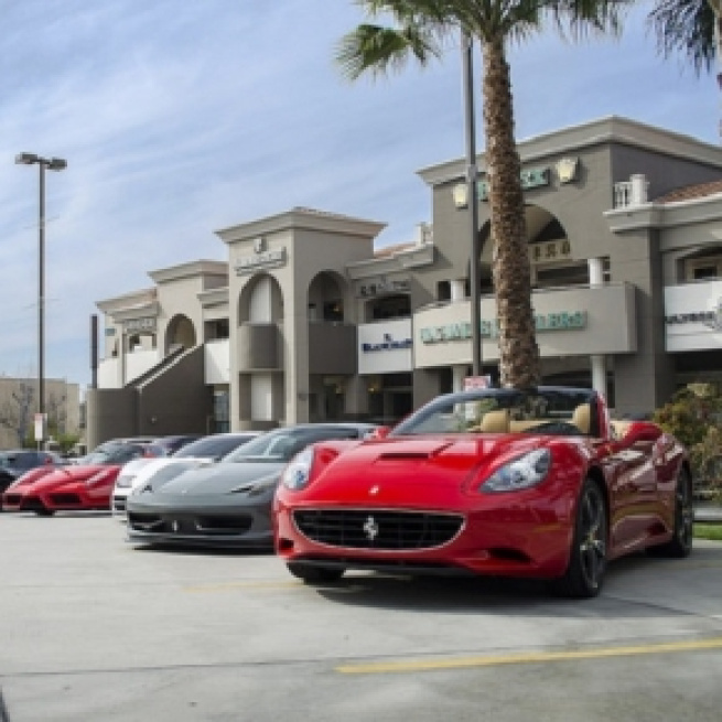 Super cars annoy London locals
