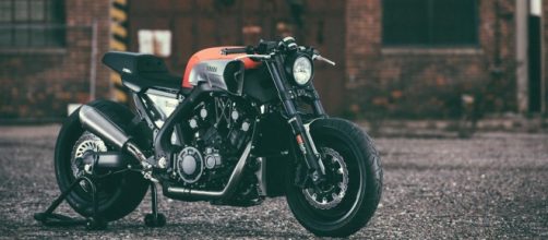 Yamaha VMAX "Infrared" dell'officina di JVB MOTO