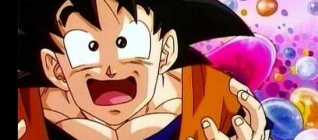 Goku en una de las peliculas Goku en una de las peliculas