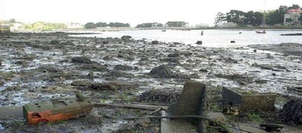 Lodos y contaminación en la ría de O Burgo Lodos y contaminación en la ría de O Burgo