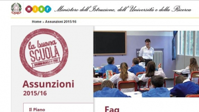 assunzioni scuola 2015/2016 precari