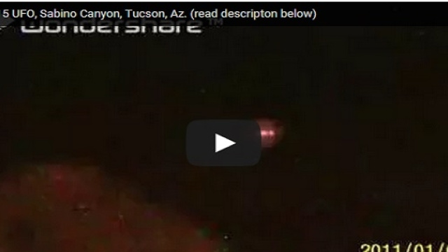 L'avvistamento UFO di Tucson (Tom Sanger/YouTube)