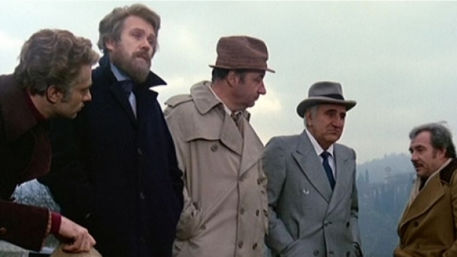 Una scena del film. I protagonisti.