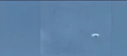 Frame del filmato dell'UFO immortalato a Liverpool