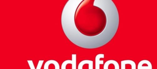 Il logo ufficiale della compagnia Vodafone
