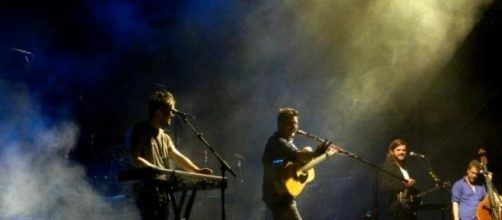 Mumford and sons sul palco del Pistoia Blues