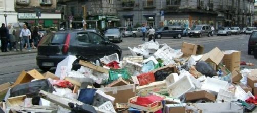 Napoli nel periodo dell'emergenza rifiuti