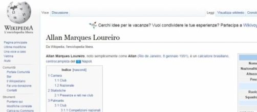 Per Wikipedia, Allan è gia del Napoli.