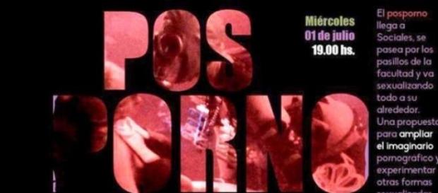 Afiche de la muestra Pos Porno Afiche de la muestra Pos Porno