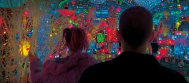 Escena de Enter the void. Escena de Enter the void.