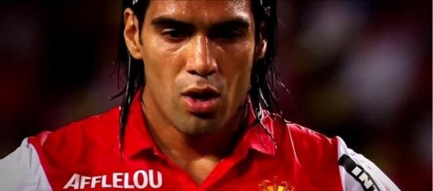 Falcao ao serviço do Mónaco Falcao ao serviço do Mónaco