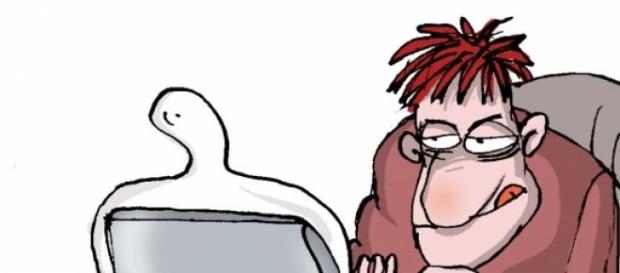 Sexualidad en blog. Caricatura: Martirena. Sexualidad en blog. Caricatura: Martirena.