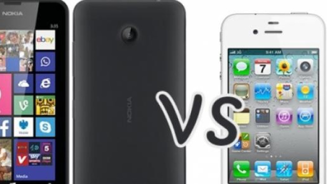 Nokia Lumia 635 vs Apple iPhone 4S