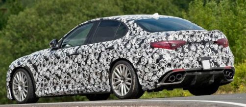 Alfa Romeo Giulia in test al Nurburgring