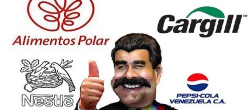 Composición de Maduro y empresas afectadas