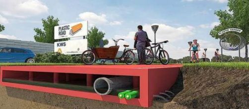 Progetto "Plastic Road", Rotterdam