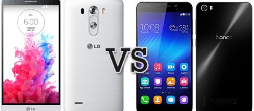 Smartphone: LG G3 vs Huawei Honor 6