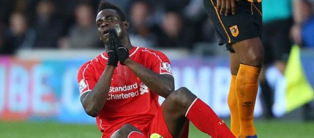 Mario Balotelli during a disappointing season Mario Balotelli during a disappointing season