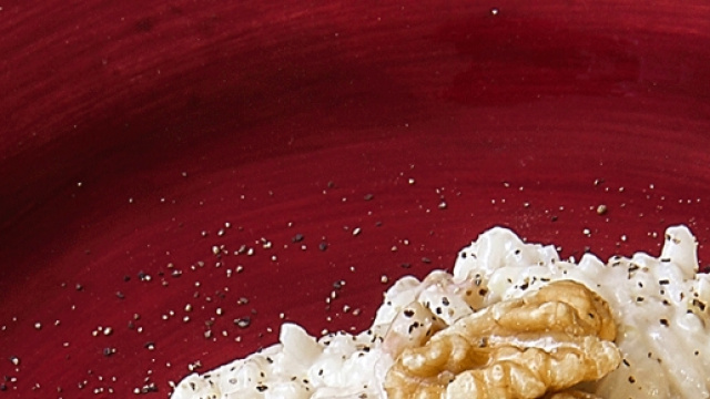 risotto alle noci ricetta veloce