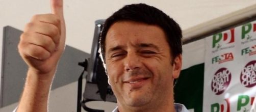 Il Presidente del Consiglio italiano Renzi