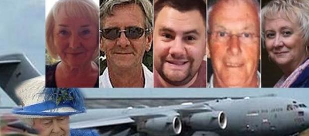 Bodies from attack return home Bodies from attack return home