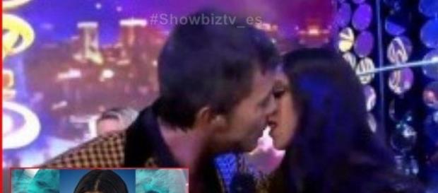 Maipi y el beso con Marcelo Tinelli Maipi y el beso con Marcelo Tinelli