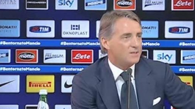Roberto Mancini, tecnico dell'Inter