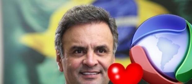 A estranha relação entre Aécio Neves e Record A estranha relação entre Aécio Neves e Record