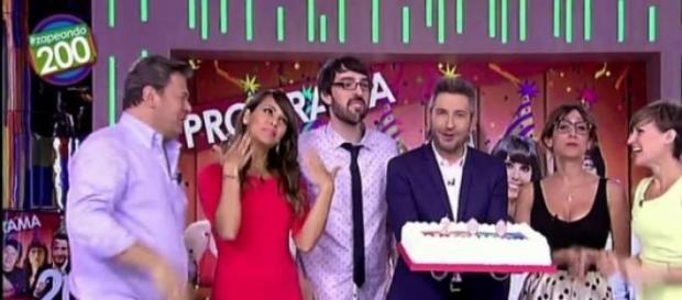 El equipo de 'Zapeando' cumpliendo años El equipo de 'Zapeando' cumpliendo años