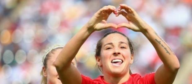 Fara Williams scored the winning penalty Fara Williams scored the winning penalty