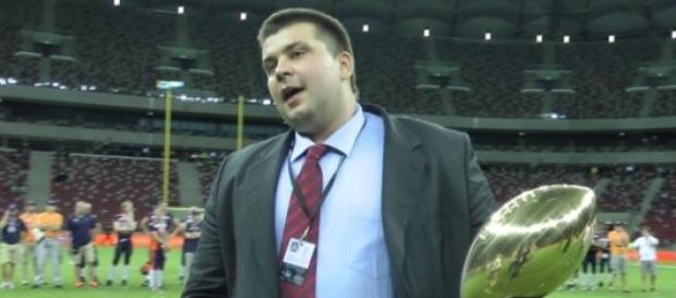 Jędrzej Stęszewski, prezes PLFA Jędrzej Stęszewski, prezes PLFA