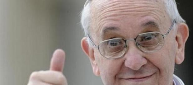 Un'immagine di Papa Francesco Un'immagine di Papa Francesco
