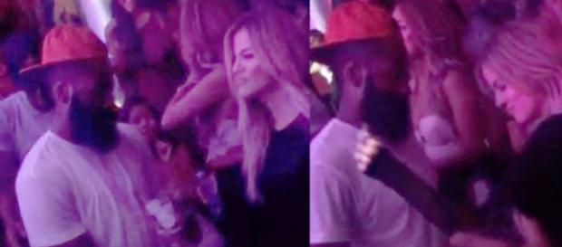 James Harden muito íntimo com Khloe Kardashian James Harden muito íntimo com Khloe Kardashian