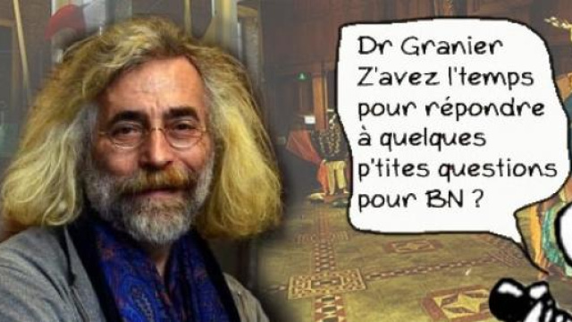 Photomontage illustrant l'interview du Dr Granier.