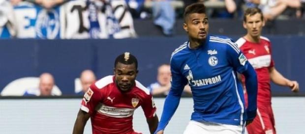 Boateng during a game vs. VfB Stuttgart Boateng during a game vs. VfB Stuttgart