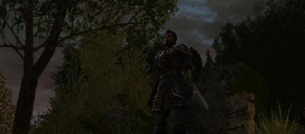 Champion en las cercanías de Osgiliath. Champion en las cercanías de Osgiliath.