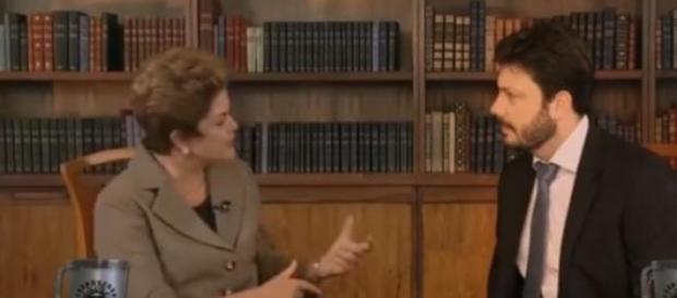 Gentili insiste em falar mal de Dilma Gentili insiste em falar mal de Dilma